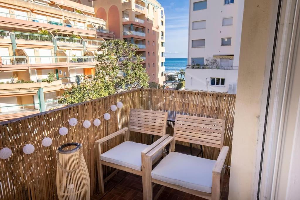 06B - Beautiful 2 Rooms With Terrace Sea View Roquebrune-Cap-Martin Dış mekan fotoğraf